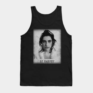 Pj Harvey // old school minimalist Tank Top